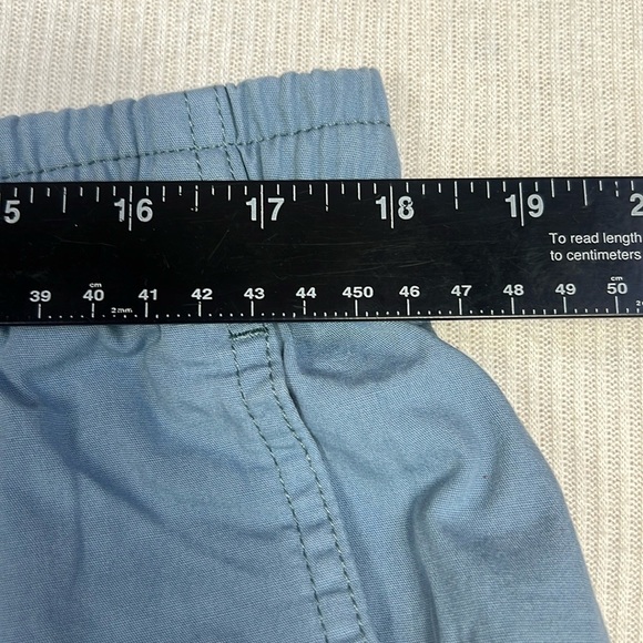 Patagonia NWT Men’s Large Funhoggers Shorts 6” Inch Cotton Blue Outdoor Shorts - Picture 6 of 12